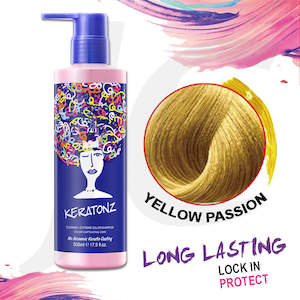 Keratonz: KERATONZ Lock In Shampoo Yellow Passion 500ml J11SYP*