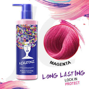 Keratonz: KERATONZ Lock In Shampoo Magenta 500ml J11SMG*
