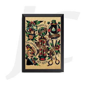 Book Poster Flag: Poster With Frame 45.5x31.5cm M4 J36SGM