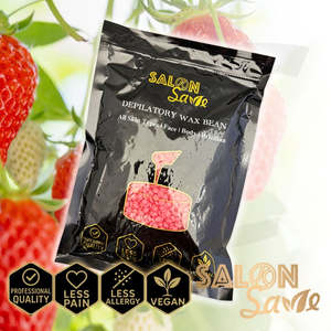 SALON Save Depilatory Wax Bean Strawberry 500g J41WBE