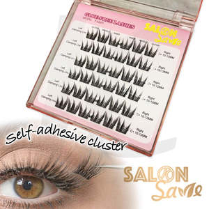 SALON Save Glue-Free Self-adhesive Cluster Lashes FJQJ01 J71FJQ*