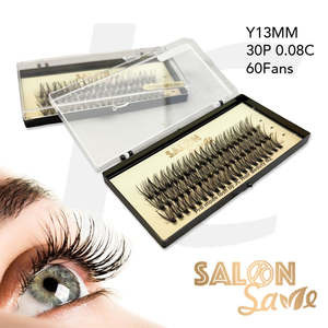 SALON Save Professional Fan Eyelash Extension Y13MM 30P 0.08C 60 Fans J71MYN