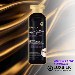 LUXSILK No Yellow Nanoplasty Purple Conditioner For All Hair Types 200ml J14KLW**