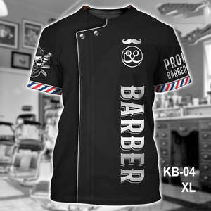 Barber Uniform T-Shirt KB-04 XL J26TST