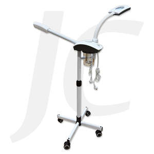 2-IN-1 Facial Steamer With Sensor & Magnifying Lamp 5 Diopter White J32DLF