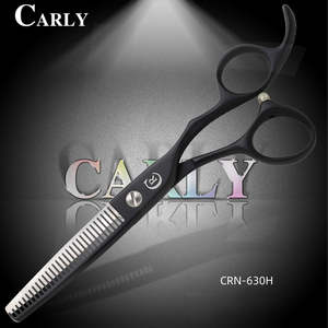 Scissors Razor Blade: Carly Teflon Series Thinning Scissors CRN-630H 6 Inches 30 Teeth