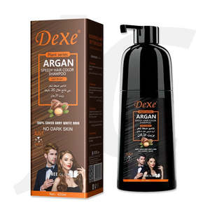 Dexe Argan Speedy Hair Color Shampoo Light Brown J14DLB**
