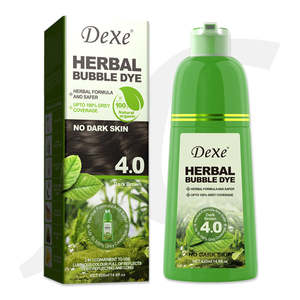 Dexe Herbal Bubble Dye Non-stain 4.0 420ml J14BNB**
