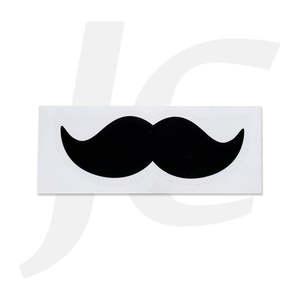 Barber Sticker Moustache Black J36BMB