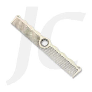 Comb Brush Roller Clip: Fidget Spinning Flat Comb Wave White No.503 J23WAV