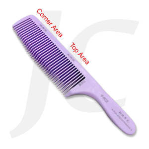 Comb Brush Roller Clip: Special Clipper Comb 5mmThickness With Slanted Edge Top Corner A2329 Purple J23TWP
