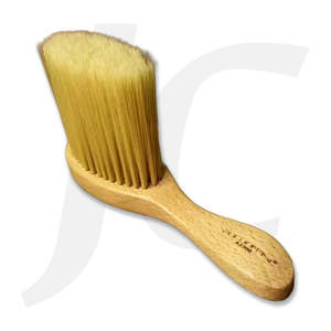 Sprayer Mirror Neck Strip Brush: Neck Brush Beech Wooden Long Handle Long Bristle A2306 J24BCH