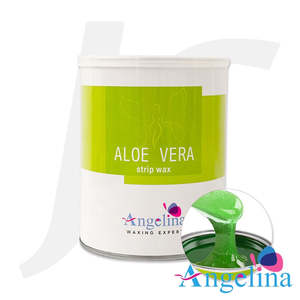 Angelina Waxing Expert Tin Can Strip Wax ALOE VERA 800g J41ETC
