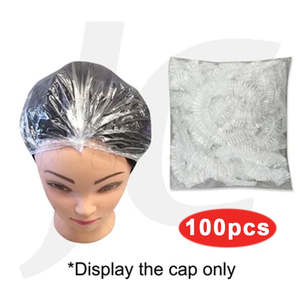 Disposable Shower Cap Clear Medium 100PCS J21CYB