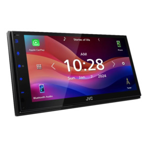 iDatalink Maestro: JVC 6.8″ Apple CarPlay/Android Auto Car Stereo KW-M690BW