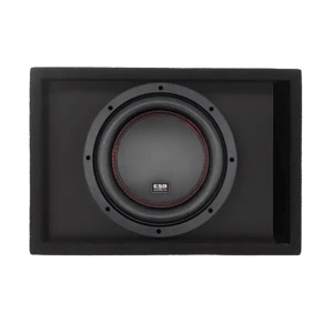 10": ESB 3000 Series 10″ sub in slotport enclosure ESB3.10D2