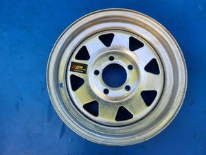 13x4.5 Galvanised Rim 5/108 pcd, Rim JCM Direct Tyres