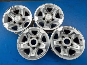 Rim: 16x7.0, 5/150 pcd Toyota Landcruiser set of Alloys - Secondhand, Rim JCM Direct Tyres