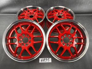 Products: WORK RS’B RS-Beta / EWING 15×6.5j +42 6.2Kg 4×100 CB: 67 x4