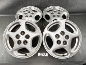 Products: NISSAN Z32 FAIRLADY Z Genuine Alloy WHEEL 16×7.5j +45 5×114.3 CB: 66 x4