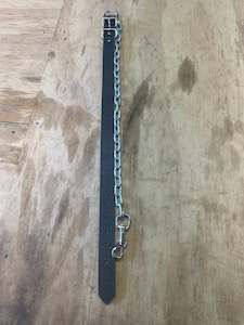 Leather: Large dog collar