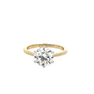 Lab Grown Diamond Solitaire Ring - 2.66 carats