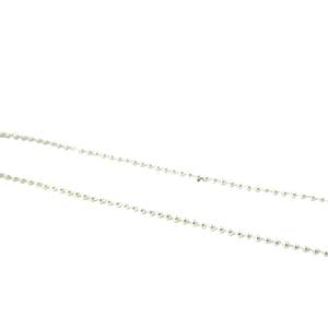 Jewellery Necklaces: Fine Ball Chain in Sterling Silver