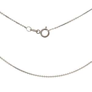 Jewellery Necklaces: 14ct White Gold Chain