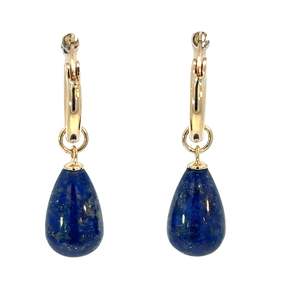 Detachable Lapis Enhancer on Hoops