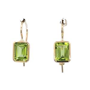Peridot Drop Earrings