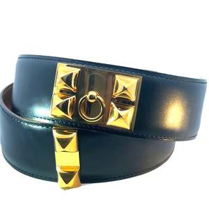 Jewellery Bracelets Amp Bangles Bracelets: Hermes Vintage Collier de Chien Leather Belt