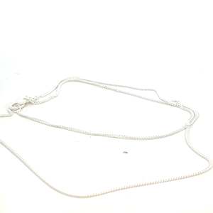 Jewellery 1: Diamond Cut Curb Chain - 45cm