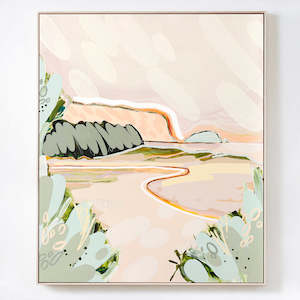 Sage: Somewhere Only We Know - Original Artwork on Canvas by Jen Sievers