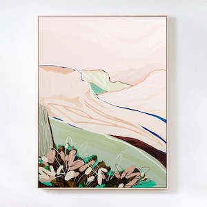 Ever So Close (Blue Mountains) - Original Artwork on Canvas by Jen Sievers