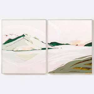 The Majestic (Lake Wakatipu, Queenstown) Diptych (sold as a pair) - Limited Edition Print