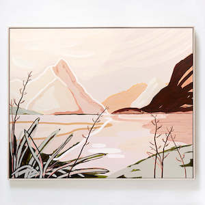 Chasing Awe: Where the Light Touches (Mitre Peak, Milford Sound) - Limited Edition Print