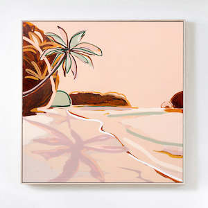 Sun Seekers: Full Time Beach Time (Muri Beach, Rarotonga) - Limited Edition Print