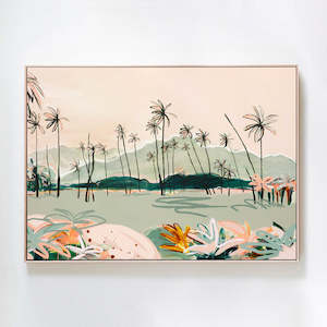 Sun Seekers: Coco Field (Rarotonga) - Limited Edition Print