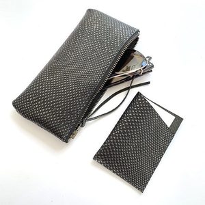 Leather Sunglasses Case (or great for lipsticks) - Jennifer Strange