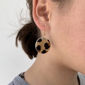 ‘Allrounder’ Leather Earrings - Jennifer Strange