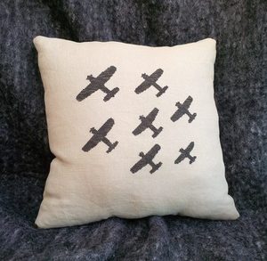 Planes (Counted Cross-stitch) - Jennifer Strange