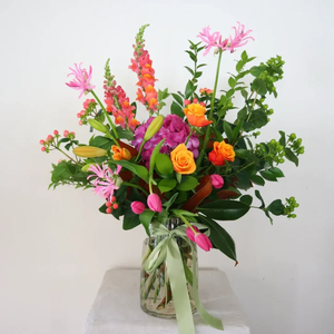 Flowers: Seasonal Bright Bouquet