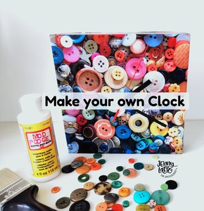 Products: Make Your Own Clock Using Decoupage