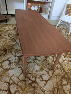 Products: Mid Century Mahogany Coffee Table 1.2 m long Restore or Style