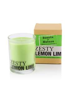 Tilleys Soaps: Zesty Lemon Lime Soy Candle 240g