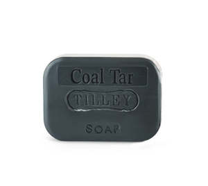 Tilleys Soaps: Tilley ~ Coal Tar Stamped Soap 100gms