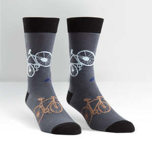 Bikes - Men's Crew Socks by Sock it to Me