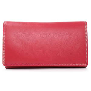 Sale Items: Riccardo Ferrici Leather Wallet ~ Red