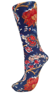 Celeste Stein Couture Trouser Socks: Celeste Stein - Pampalore Navy
