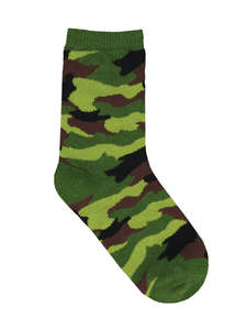 Socks For The Kids: Camo (Hide & Seek) Minis/Toddler Socks by Socksmith